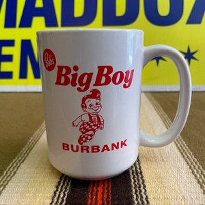 レア！BIG BOY ビッグボーイ　マグカップ　レストランウェア食器　アメリカヴィンテージ/70