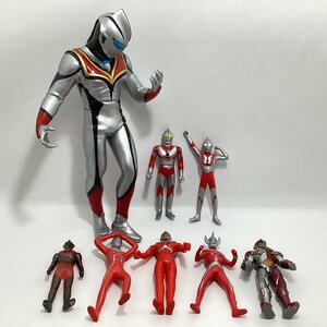 ウルトラマン　ソフビフィギュア　色々 8点 まとめて　イーヴィルティガ　帰ってきたウルトラマン　セブン　タロウ　ダーク　ジャンナイン