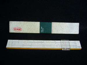 ヘンミ 計算尺 No.45K/SUN HEMMI JAPAN/Bamboo Slide Rule、昭和レトロ、竹製