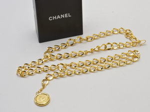 シャネル CHANEL チェーンベルト 31 RUE CAMBON ココマーク 95P カンボン コイン GP ゴールド レディース su_p e_u F-YA803