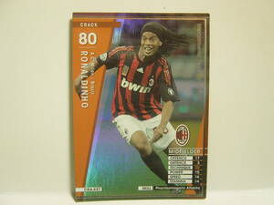 WCCF 2008-2009 CRA-EXT ロナウジーニョ　Ronaldinho Gaucho 1980 Brazil　AC Milan 08-09 Extra Card