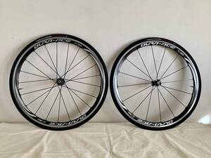 美品 DURA ACE WH-9000 C35-CL シマノ11速 ホイールセット チタンフリー　デュラエース