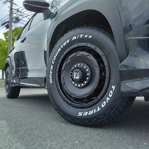 新品4本セット ヤリスクロス タイヤホイールセット 16インチ SwaGGer TOYO OPENCONTRY AT EX 205/65R16 215/70R16 ホワイトレター