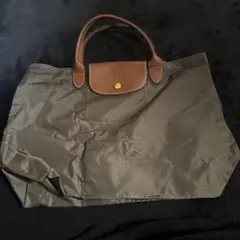 LONGCHAMP トートバッグ オリーブグリーン