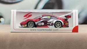 スパーク SPARK 1/43 ポルシェ Porsche 911 GT3 R- Absolute Racing-3rd Suzuka 10H 2019 #912 D. Olsen - M. Campbell - D. Werner SJ085