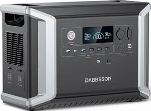 Dabbsson DBS2300plus 大容量ポータブル電源 EV用半固体リン酸鉄リチウムバッテリー 2330Wh 並列接続機能対応 15年長寿命 APP遠隔操作