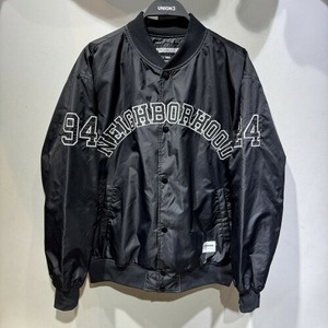 NEIGHBORHOOD 24AW BASEBALL JACKET SIZE-M 242TSNH-JKM04 ネイバーフッド ベースボールジャケット