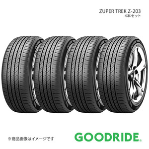 GOODRIDE グッドライド ZUPER TREK Z-203/ズーパートレックZ-203 225/60R18 4本セット タイヤ単品