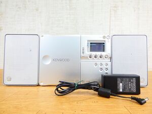 S) (AG-35) KENWOOD ケンウッド CD/MD FM/AM ラジオ パーソナルステレオシステム MDX-G7 音響機器 ※ジャンク/MD再生不可 @80 (12)