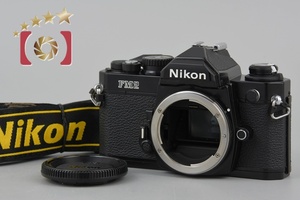 【中古】Nikon ニコン ニュー FM2 後期 ブラック フィルム一眼レフカメラ