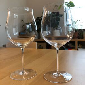 中古品！　RIEDEL ソムリエシリーズ　ブルゴーニュグラス2脚セット