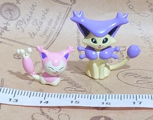 エネコ エネコロロ 立体ポケモン図鑑 ポケモン フィギュア モンスターコレクション ポケットモンスター