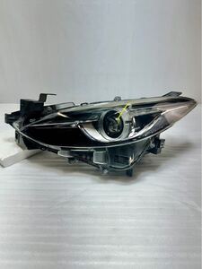 S-3664 アクセラ 左 ヘッドライト HID BM5FP BM5AP STANLEY W1926L 打刻:L MAZDA 純正 10.16S本