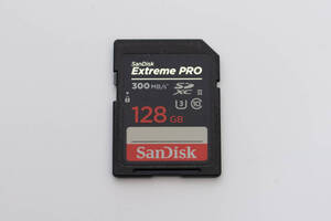 #28 SanDisk サンディスク 128GB SDカード Extreme PRO UHS-Ⅱ uhs-ii U3 300MB/s Extreme PRO SD