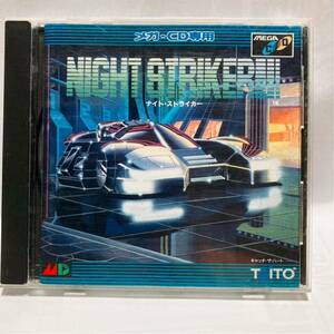 メガドライブ メガCD タイトー ナイト・ストライカー　【MD MEGA-CD NIGHT STRIKER】