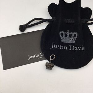 Justin Davis ジャスティンデイビス ジルコニア ペンダントトップ 王冠 クラウン Crown glory イエロー 925 シルバー 015849