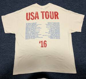 Travis Scott　ツアーtシャツ　RODEO USA TOUR　トラヴィススコット　RAPTEE　hiphop　ヒップホップ　ラッパー　両面プリント　2016年製　