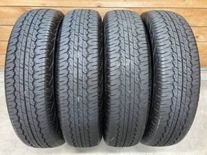 送料無料 【 ダンロップ グラントレック AT20 4本 】 195/80R15 24年製 夏タイヤ ノーマルタイヤ タイヤのみ4本 【610045オ】