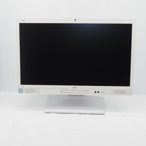 FUJITSU ESPRIMO K558/T Core i5-8500T 2.1GHz/8GB/HDD500GB/DVD/24インチ/OS無/動作未確認【同梱不可】