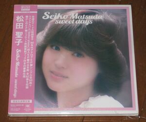 完全生産限定盤！Blu-specCD2仕様・松田聖子・3CD・「Seiko Matsuda sweet days」