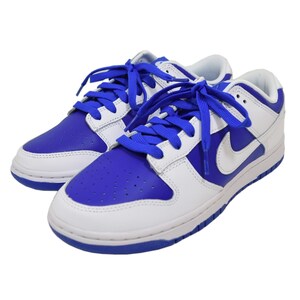 ナイキ NIKE　 Dunk Low Racer Blue and White ダンクロー DD1391 401 商品番号：8066000236773