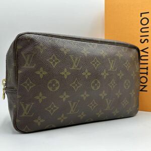 LOUIS VUITTON ルイヴィトン トゥルーストワレット28 ポーチ モノグラム PVC ゴールド金具 M47522 レディース レザー 鞄 