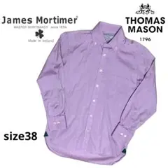 James Mortimer × THOMAS MASON 長袖BDシャツ38