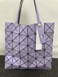 BAO BAO ISSEY MIYAKE バオバオ イッセイミヤケ トートバッグ ショルダーバッグ バッグ BAG purple パープル 中古 TJ 1