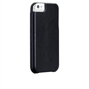 即決・送料無料)【本革使用のスリーブスタイルケース】Case-Mate iPhone SE(第一世代,2016)/5s/5 Signature Case Black