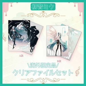 海外限定 bilibili ビリビリ 16th anniversary ボカロ 初音ミク ホログラム クリアファイル