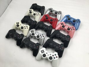 ♪▲【SONY ソニー】PS3ワイヤレスコントローラー 15点セット CECHZC2J 他 まとめ売り 1122 6