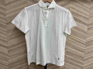 GUY ROBER PER ギローバー シップス 半袖ポロシャツ 112-10-0077 ホワイト Mサイズ