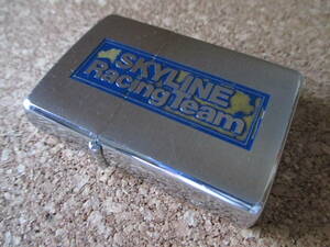 ZIPPO 『NISSAN SKYLINE Racing Team』1982年製造 日産スカイライン レーシングチーム 競技 ケンメリ オイルライター ジッポー 廃版激レア