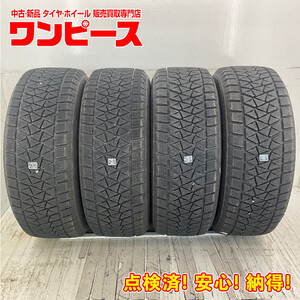 中古タイヤ 4本セット 255/60R18 112Q ブリヂストン BLIZZAK DM-V2 冬 スタッドレス 255/60/18 ディスカバリー/Fペイス b9425