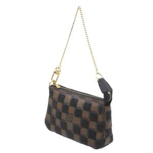 LOUIS VUITTON/ルイヴィトン ミニポシェット アクセソワール ダミエスパンコール N63176 FO2113 ES Bランク