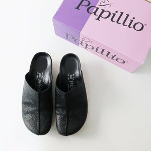 ビルケンシュトック パピリオ BIRKENSTOCK Papillio Dolores サンダル 40/ブラック 26cm クロッグ ナロー幅【2400013756327】