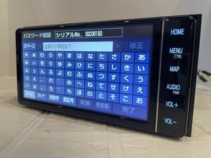 トヨタ純正SDナビ NSZT-W68T セキュリティロック HDMI Bluetooth 美品 アクア プリウス ノア ヴォクシー等