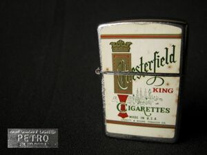 PETRO オイルライター USED レトロ Chesterfield KING CIGARETTES USA アメリカ OILLIGHTER