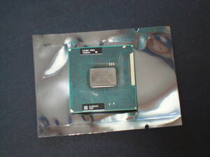 ノートPC用CPU Intel B730 Mobile Dual-Core Sandy Bridge Socket G2(rPSA988B) 完動品 送料無料