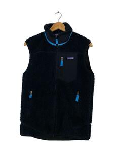 patagonia◆Classic Retro X Vest/レトロX/フリースベスト/S/ポリエステル/ブラック/23048