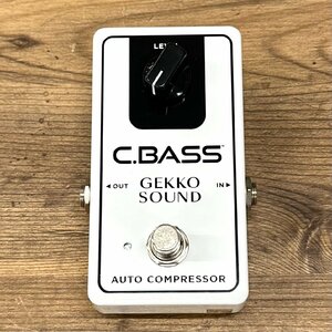 【アウトレット】【保証対象外】 GEKKO SOUND　C.BASS　/ a45446　コンプレッサー　ベースエフェクター