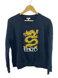 KENZO◆スウェット/XL/ポリエステル/BLK/F952SW7064U4