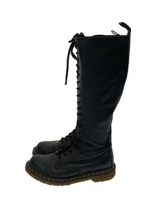 Dr.Martens◆つま先ダメージ有/20ホールブーツ/US5/ブラック/レザー/1B60