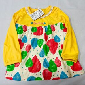 ◎★7519*激安sale!!新品 こども服/ベビー服 　長袖Tシャツsize100　1枚★CUTE BLUE