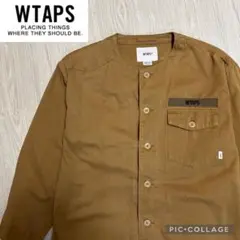 ダブルタップス WTAPS スカウト ノーカラーシャツ コットン 100％