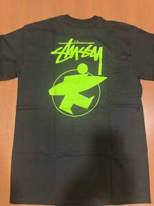 stussy SURFMAN ステューシー サーフマン 新品未使用紙タグ付 黒 M size 記念限定レアフォトOLDオールドデッドストック