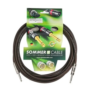 SOMMER CABLE SZSS-0500 SC-SPIRIT BLACKZILKシリーズ SS 5M 楽器用ケーブル