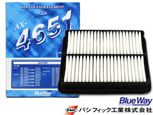 デミオ DJ3FS DJ3AS エアエレメント エアー フィルター クリーナー パシフィック工業 BlueWay