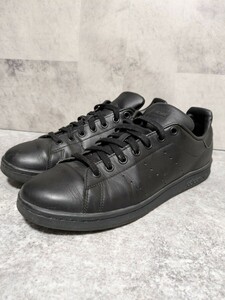 adidas アディダス スタンスミス ブラック STAN SMITH 黒　27cm ビジネススニーカー　M20327 OSAGARI