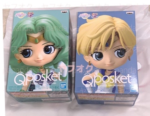  ☆劇場版『美少女戦士セーラームーンEternal』☆Qposket -SUPER SAILOR URANUS NEPTUNE-ウラヌス　ネプチューン Ｂカラー全2種　未開封　